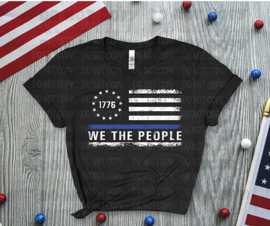 We the people 1776 flag *DREAM TRANSFER* DTF