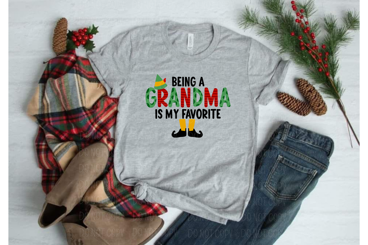 Being a Grandma is my favorite *DREAM TRANSFER* DTF