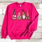 Love Valentine Gnomes leopard and gold *DREAM TRANSFER* DTF