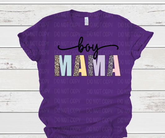 Boy Mama leopard *DREAM TRANSFER* DTF