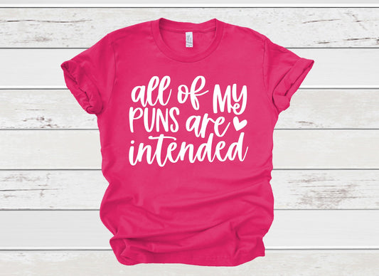 All of my puns are intended