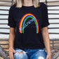 Autism awareness rainbow *DREAM TRANSFER* DTF