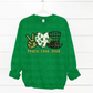 Peace love Irish hat St. Patrick's Day *DREAM TRANSFER* DTF