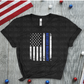 Retired sergeant police flag *DREAM TRANSFER* DTF