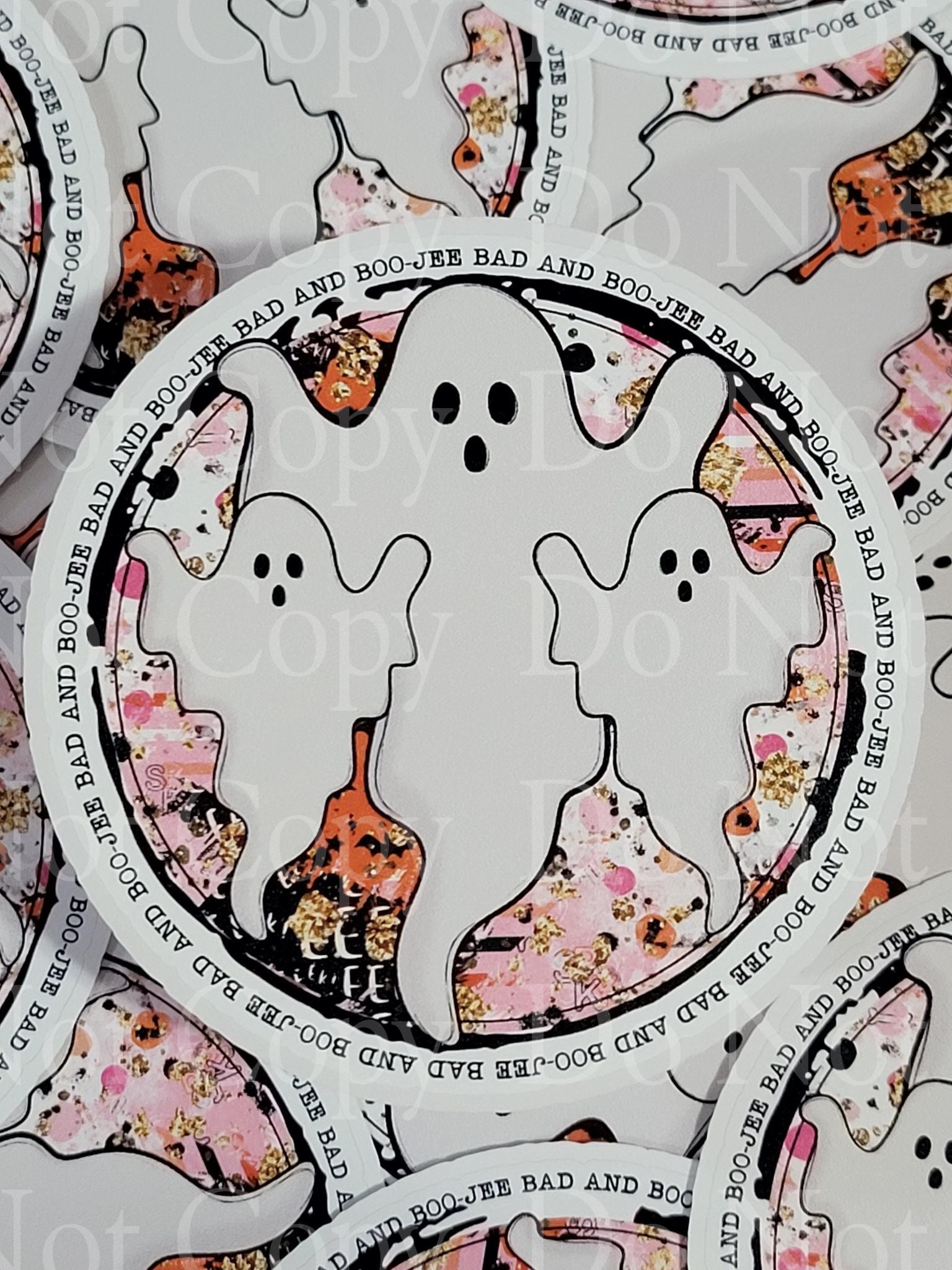 Bad and boojee Die cut sticker 3-5 Business Day TAT. – It's Transfer Time