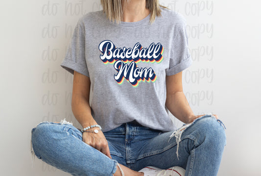 Retro baseball mom *DREAM TRANSFER* DTF