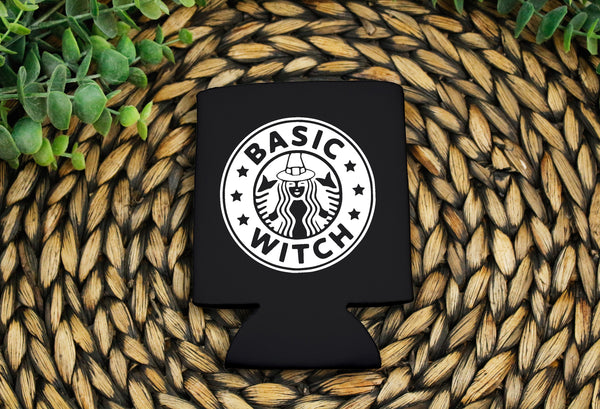 Basic witch koozie pocket size