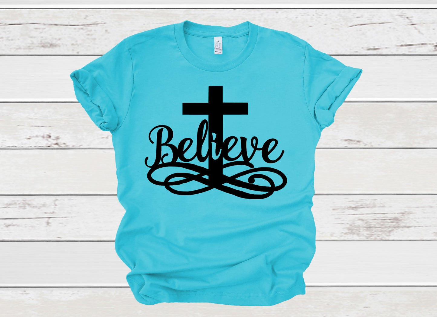 Believe cross Easter