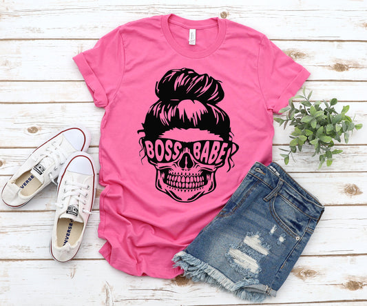 Boss babe skull