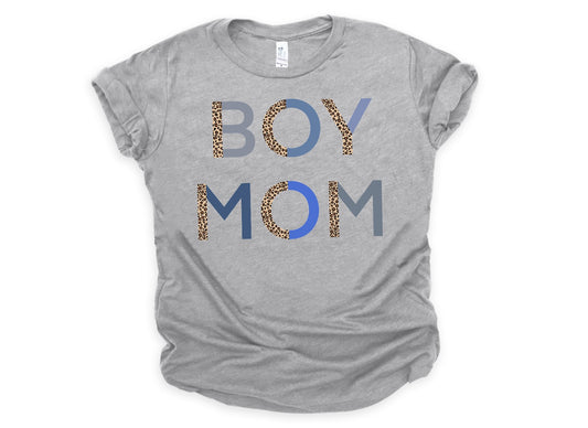 Boy Mom Leopard