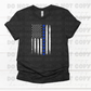 Paw print white flag *DREAM TRANSFER* DTF