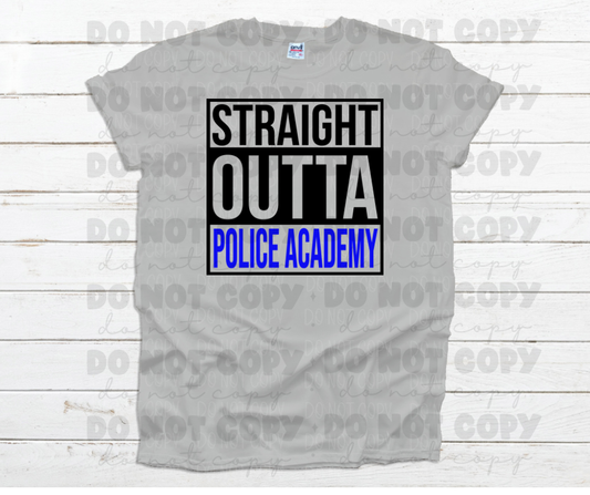 Straight outta police academy *DREAM TRANSFER* DTF
