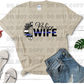 Police wife sunflower *DREAM TRANSFER* DTF