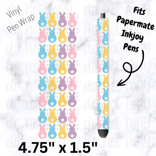 Easter bunny pen wrap
