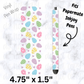 Easter eggs with hearts pen wrap
