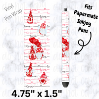 Love Gnomes pen wrap