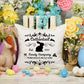 Cottontail Easter bunny pillow size