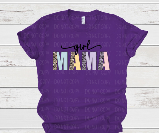 Girl Mama leopard *DREAM TRANSFER* DTF