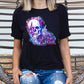 Drop dead middle finger skeleton *DREAM TRANSFER* DTF