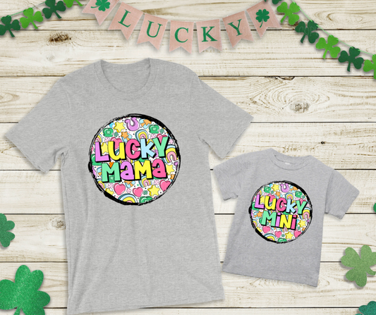 Lucky Mama OR Lucky Mini St. Patrick's Day *DREAM TRANSFER* DTF
