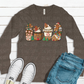 Red gingerbread coffee cup *DREAM TRANSFER* DTF