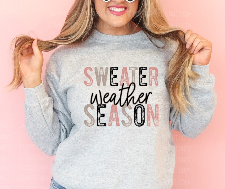 Sweater weather season *DREAM TRANSFER* DTF