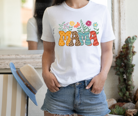 Mama with flowers *DREAM TRANSFER* DTF