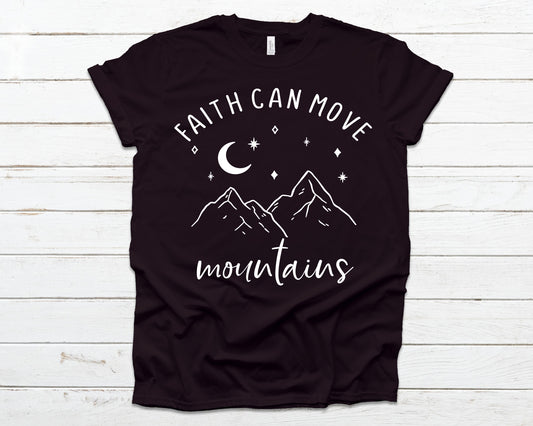 Faith can move mountains