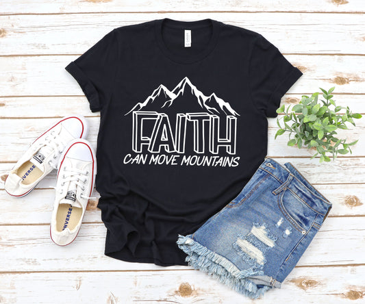 Faith can move mountains