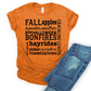 Fall apples Halloween bonfires hayrides crackling leaves *Choose color from drop down menu*