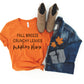 Fall breeze crunchy leaves pumpkins please