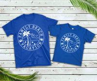 Family Beach Vacation *Choose size from drop down menu*
