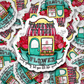 Take me to the flower shop Die cut sticker 3-5 Business Day TAT