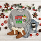 Fueled by coffee and Christmas cheer buffalo plaid *DREAM TRANSFER* DTF