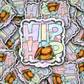 Hip Hop Easter bunny Die cut sticker 3-5 Business Day TAT