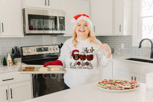 Ho ho ho pour the merlot *DREAM TRANSFER* DTF