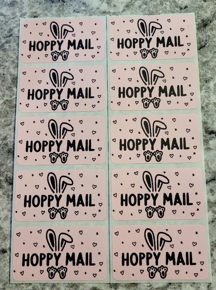 Hoppy Mail Easter with bunnies 50 OR 100 count