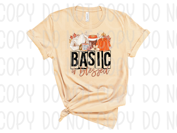Basic and blessed Fall pumpkin *DREAM TRANSFER* DTF