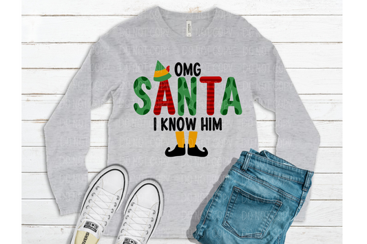 Santa I know him *DREAM TRANSFER* DTF