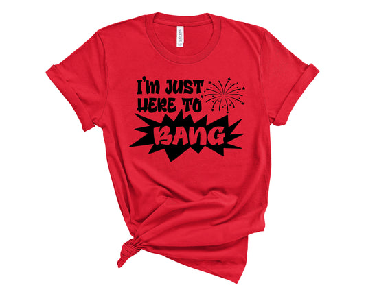 I'm just here to bang