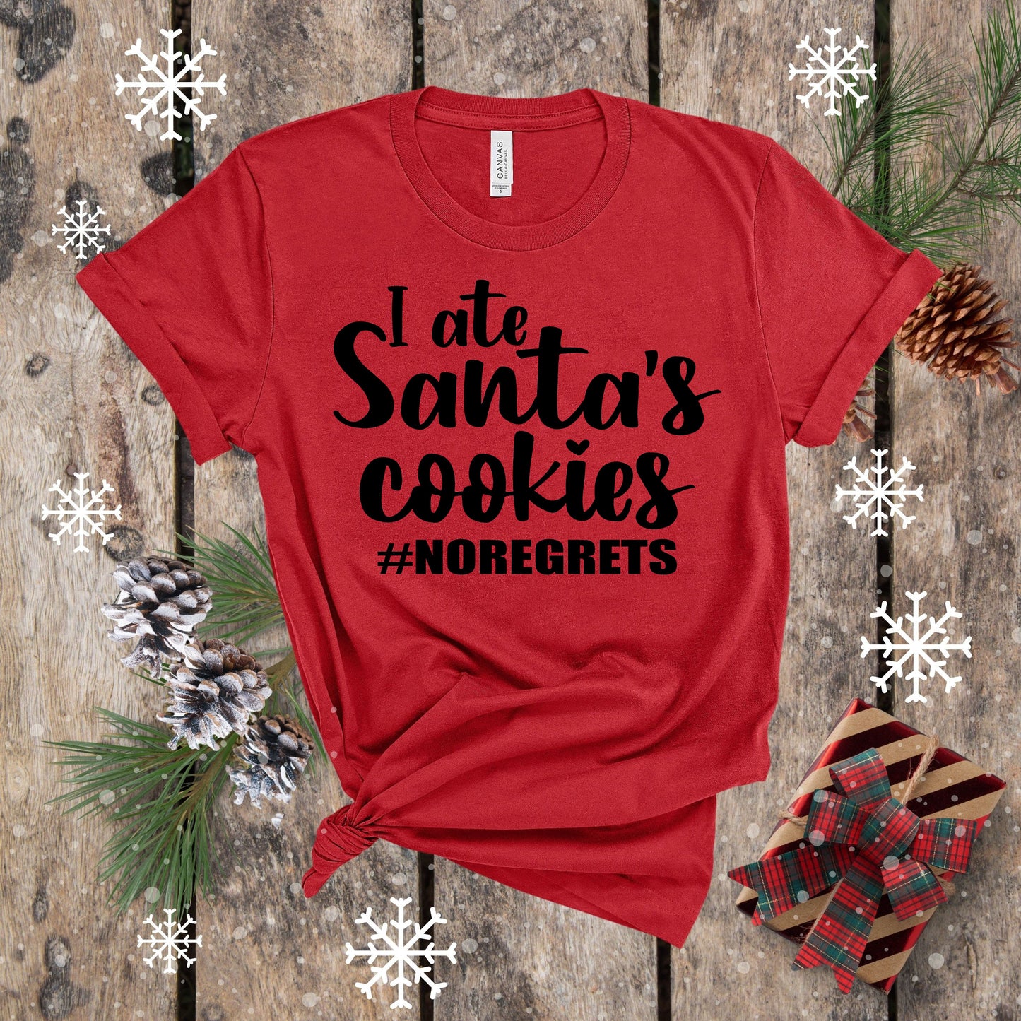 I ate Santa's cookies no regrets