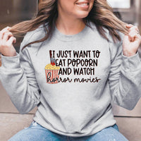 I just want to eat popcorn and watch horror movies *DREAM TRANSFER* DTF
