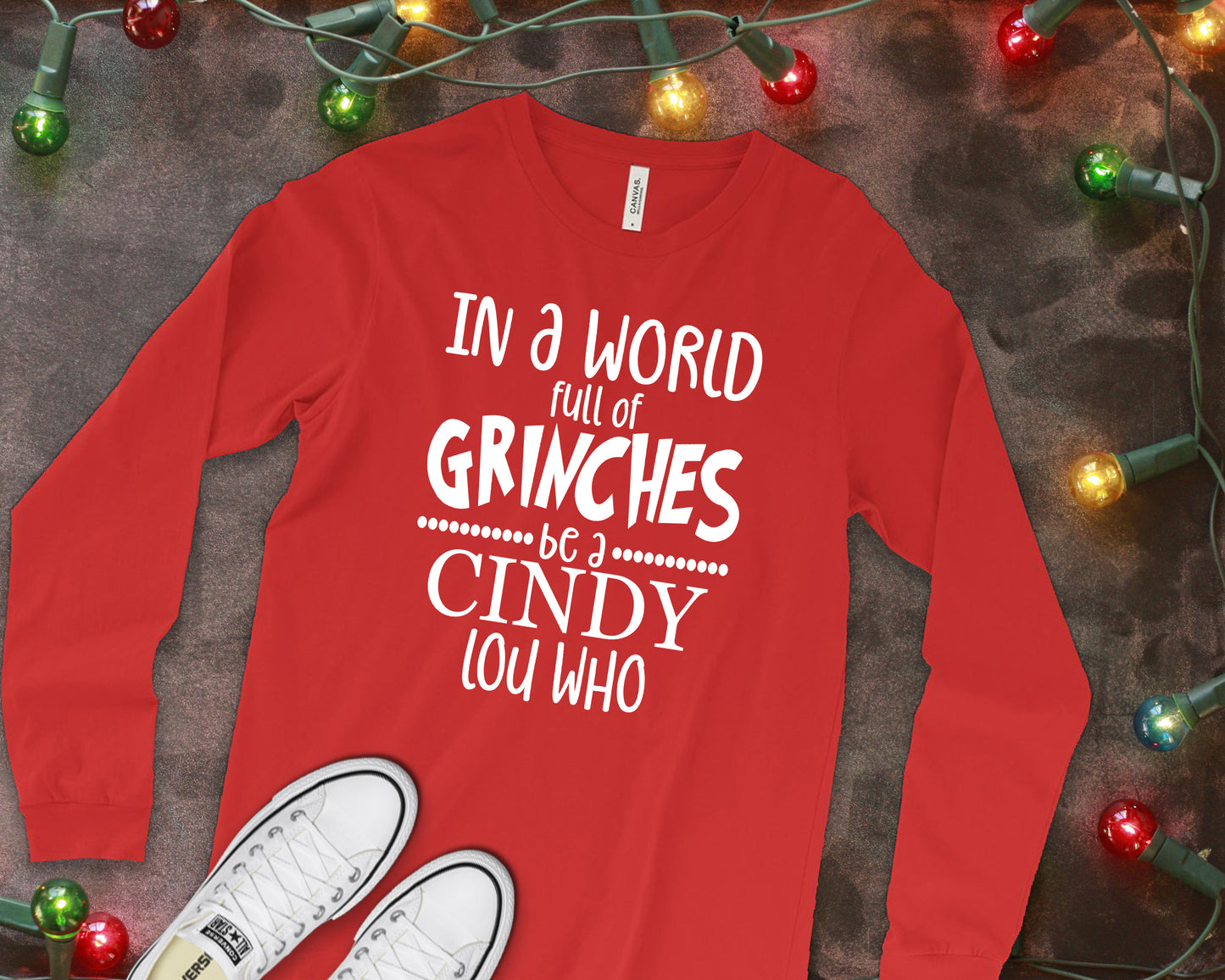In a world full of Gr*nches be a Cindy Lou who