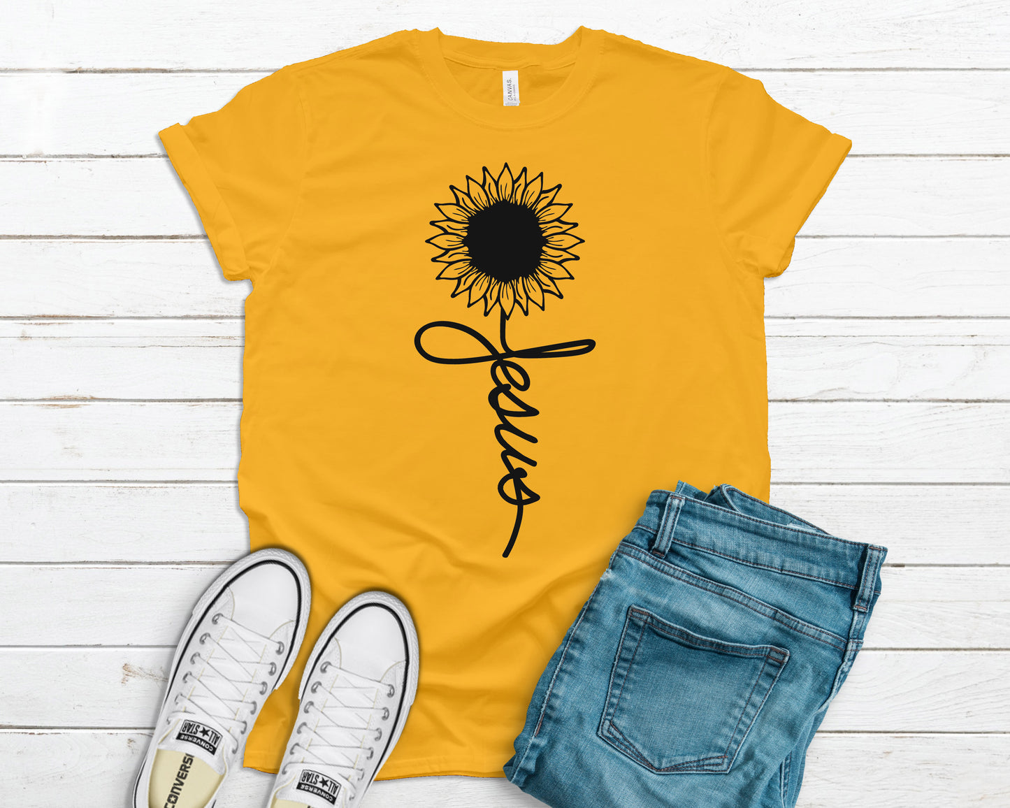 Jesus sunflower