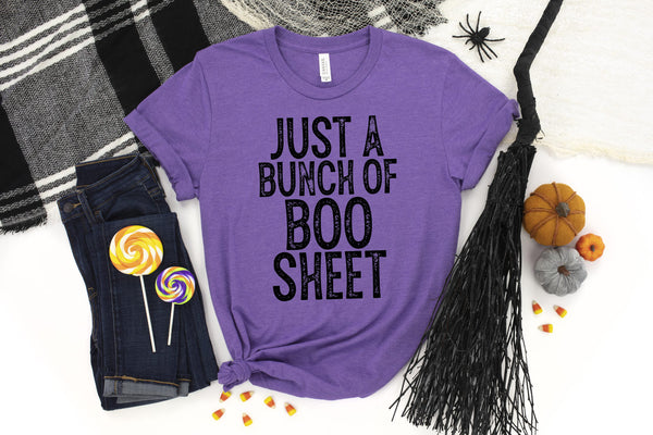 Just a bunch of boo sheet