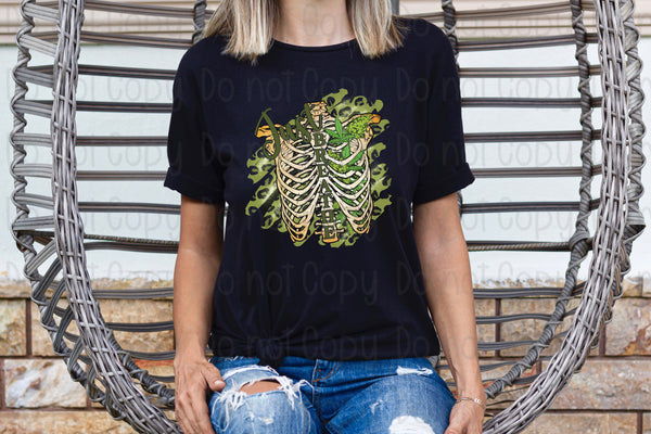Just breathe weed skeleton *DREAM TRANSFER* DTF