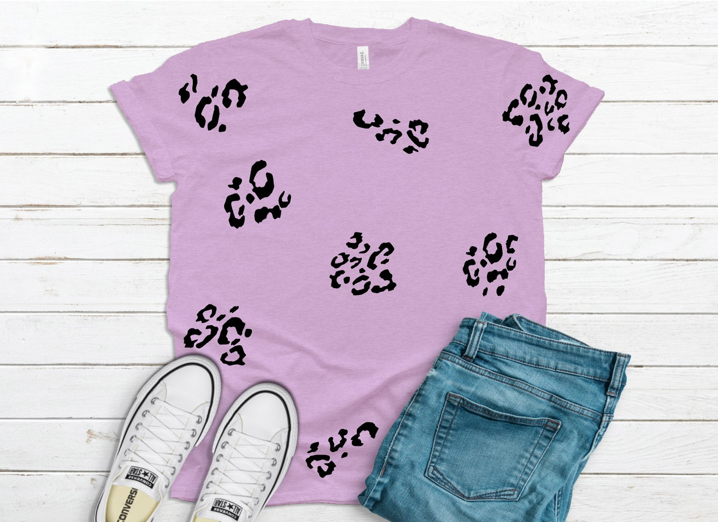 Leopard sheet - full sheet you can cut apart