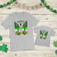 Mama or Mini with wings St. Patrick's Day clover shamrock *Choose from drop down menu *DREAM TRANSFER* DTF