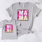Mama or Mini pink and gold *Choose from drop down menu*  *DREAM TRANSFER* DTF