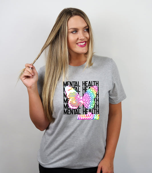 Mental health matters butterfly  *DREAM TRANSFER* DTF